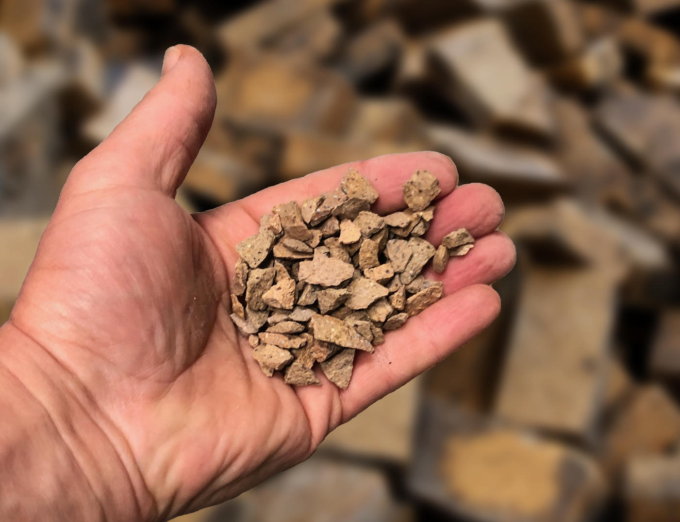 straatklinkergranulaat